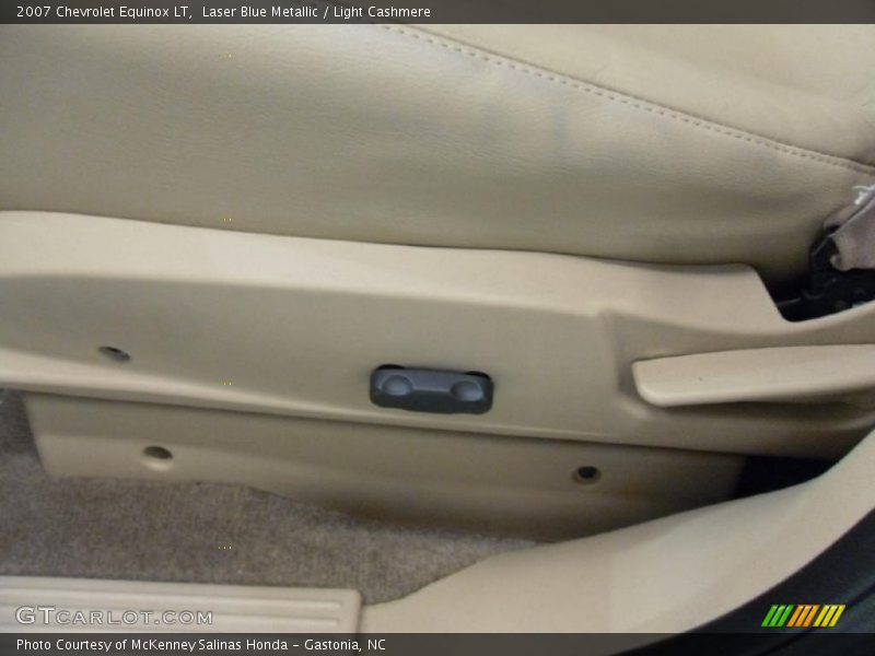 Laser Blue Metallic / Light Cashmere 2007 Chevrolet Equinox LT
