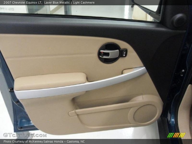 Laser Blue Metallic / Light Cashmere 2007 Chevrolet Equinox LT