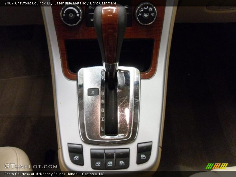 Laser Blue Metallic / Light Cashmere 2007 Chevrolet Equinox LT