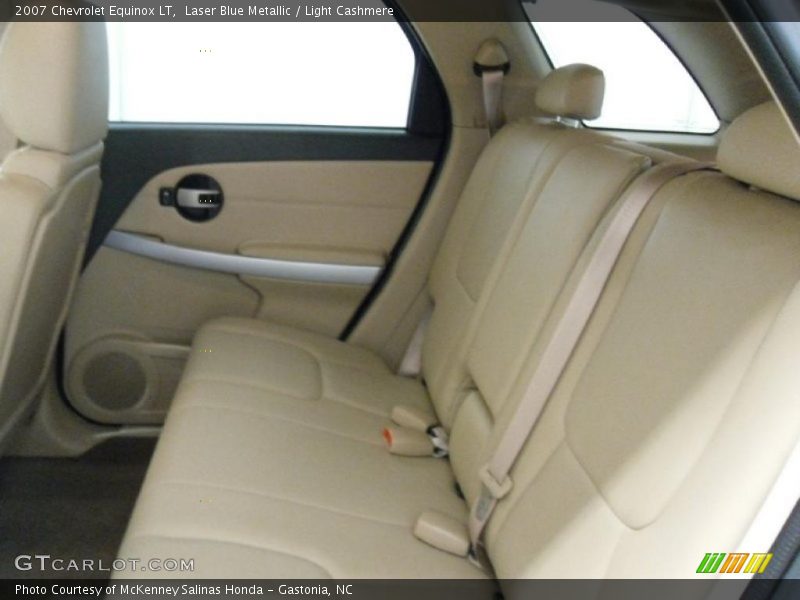 Laser Blue Metallic / Light Cashmere 2007 Chevrolet Equinox LT