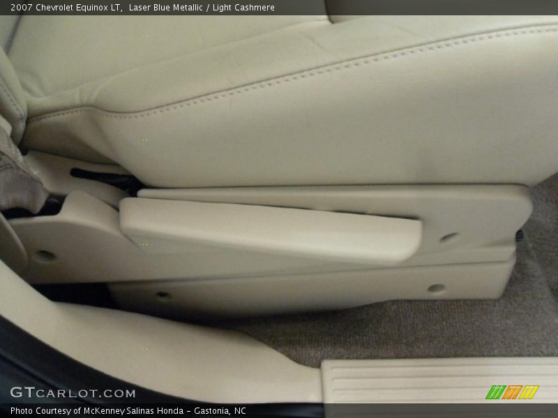 Laser Blue Metallic / Light Cashmere 2007 Chevrolet Equinox LT