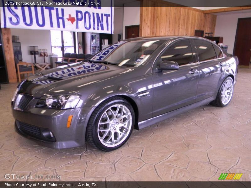 Magnetic Gray Metallic / Onyx 2009 Pontiac G8 GT