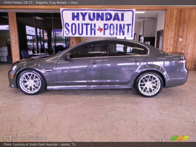 Magnetic Gray Metallic / Onyx 2009 Pontiac G8 GT