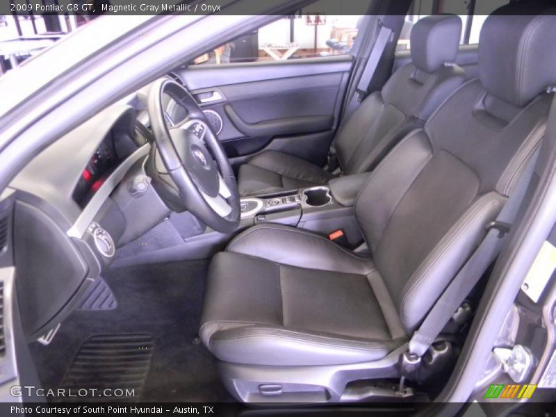 Magnetic Gray Metallic / Onyx 2009 Pontiac G8 GT