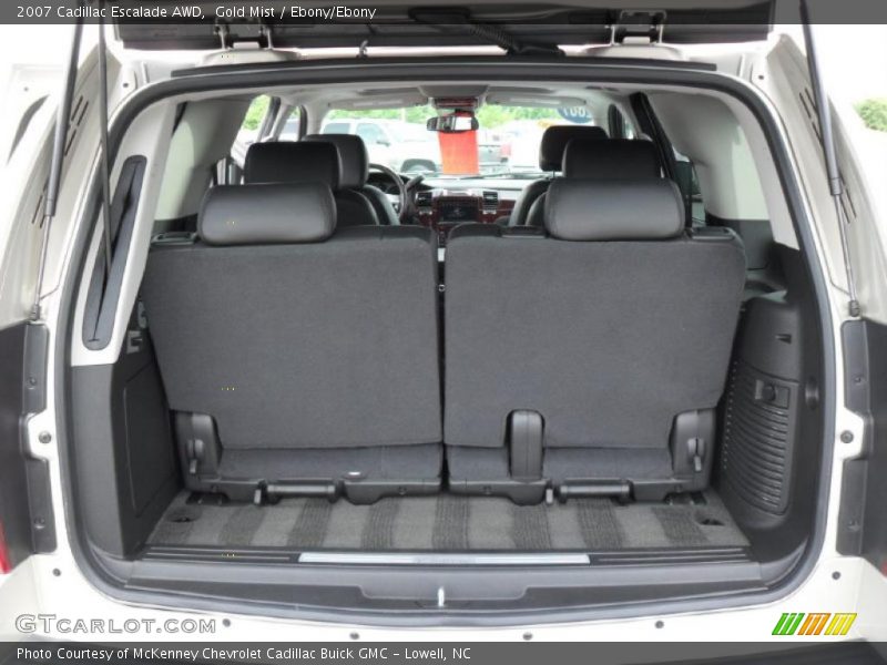 Gold Mist / Ebony/Ebony 2007 Cadillac Escalade AWD