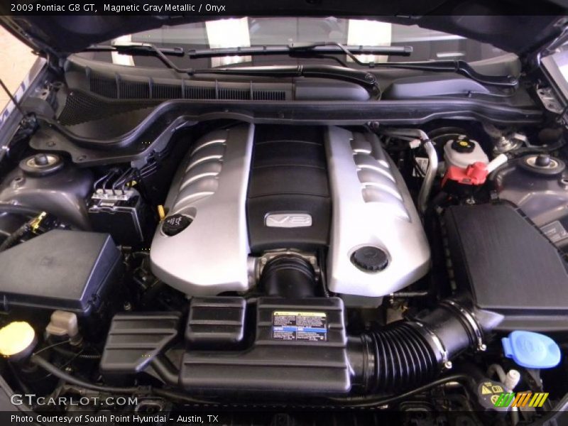Magnetic Gray Metallic / Onyx 2009 Pontiac G8 GT