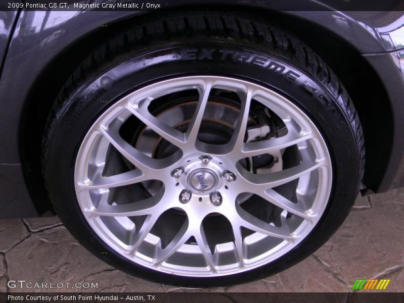 Magnetic Gray Metallic / Onyx 2009 Pontiac G8 GT
