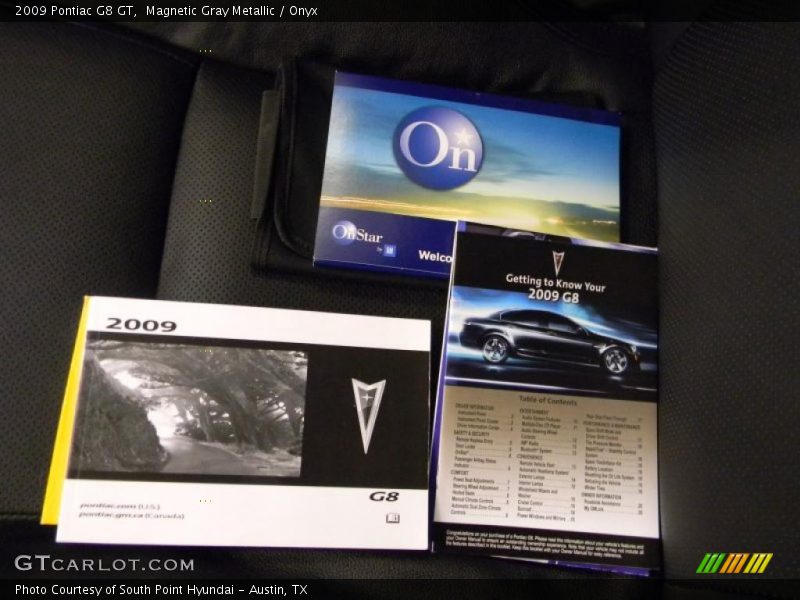 Magnetic Gray Metallic / Onyx 2009 Pontiac G8 GT