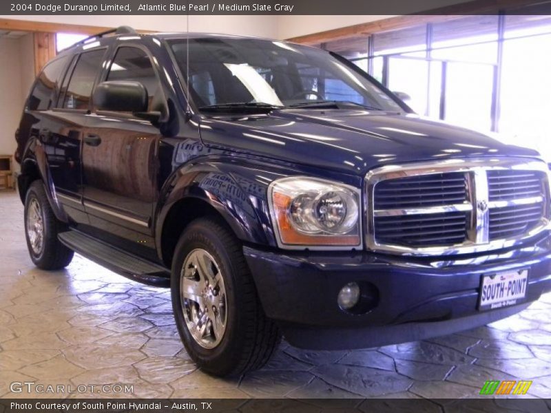 Atlantic Blue Pearl / Medium Slate Gray 2004 Dodge Durango Limited