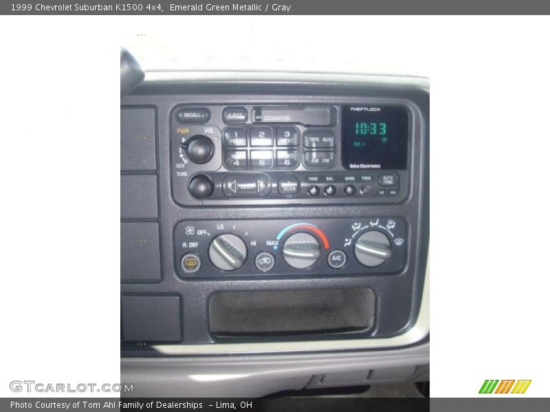 Emerald Green Metallic / Gray 1999 Chevrolet Suburban K1500 4x4
