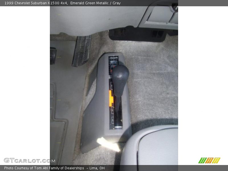Emerald Green Metallic / Gray 1999 Chevrolet Suburban K1500 4x4