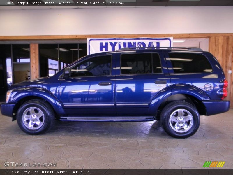 Atlantic Blue Pearl / Medium Slate Gray 2004 Dodge Durango Limited