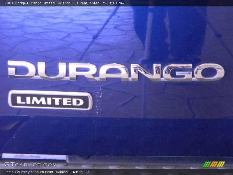 Atlantic Blue Pearl / Medium Slate Gray 2004 Dodge Durango Limited