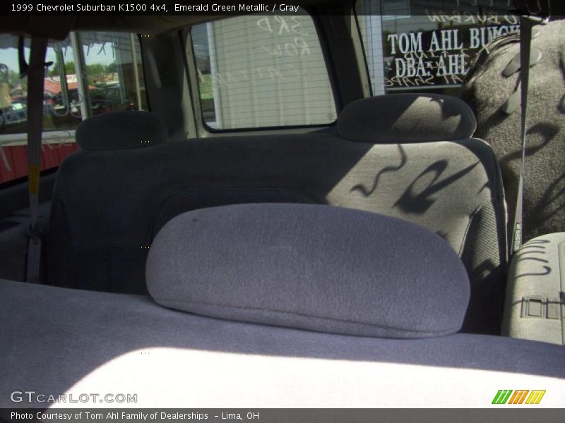 Emerald Green Metallic / Gray 1999 Chevrolet Suburban K1500 4x4