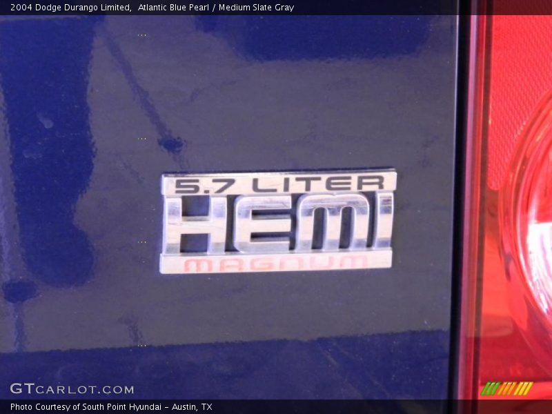 Atlantic Blue Pearl / Medium Slate Gray 2004 Dodge Durango Limited