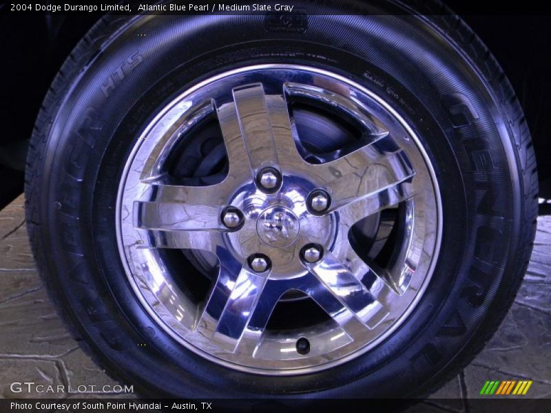 Atlantic Blue Pearl / Medium Slate Gray 2004 Dodge Durango Limited