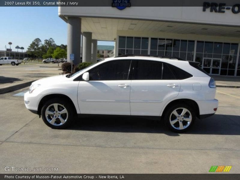 Crystal White / Ivory 2007 Lexus RX 350
