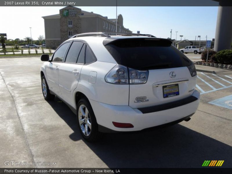Crystal White / Ivory 2007 Lexus RX 350