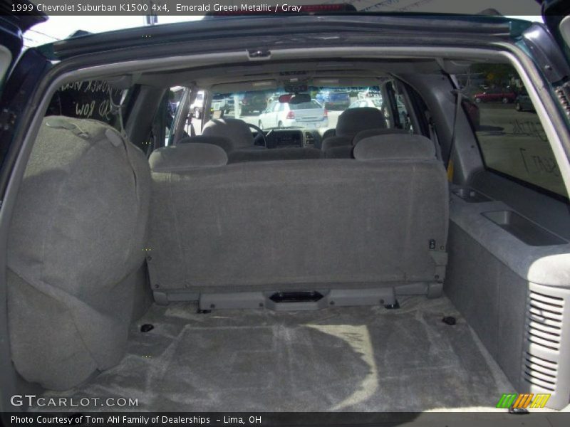 Emerald Green Metallic / Gray 1999 Chevrolet Suburban K1500 4x4