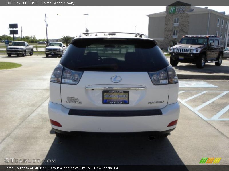 Crystal White / Ivory 2007 Lexus RX 350
