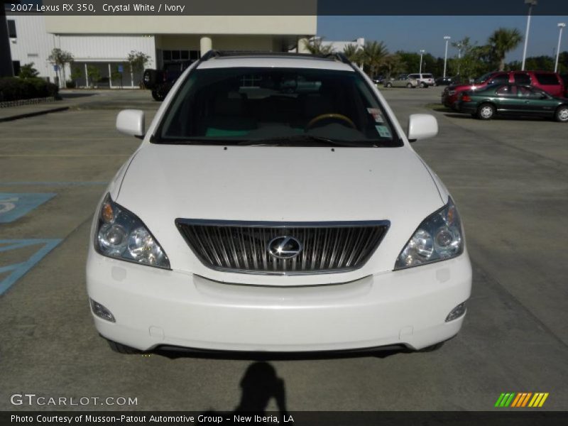 Crystal White / Ivory 2007 Lexus RX 350