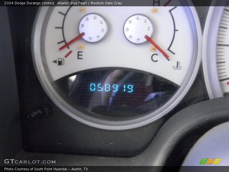 Atlantic Blue Pearl / Medium Slate Gray 2004 Dodge Durango Limited