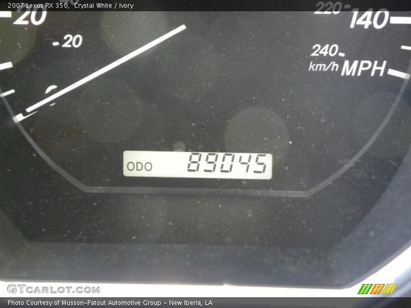 Crystal White / Ivory 2007 Lexus RX 350