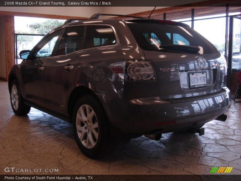 Galaxy Gray Mica / Black 2008 Mazda CX-7 Grand Touring