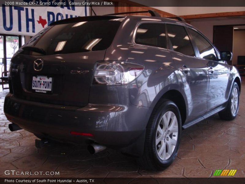 Galaxy Gray Mica / Black 2008 Mazda CX-7 Grand Touring