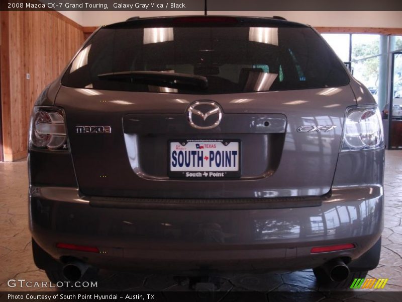 Galaxy Gray Mica / Black 2008 Mazda CX-7 Grand Touring