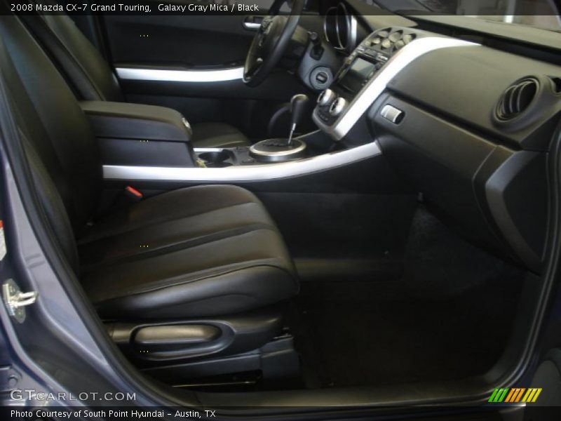 Galaxy Gray Mica / Black 2008 Mazda CX-7 Grand Touring