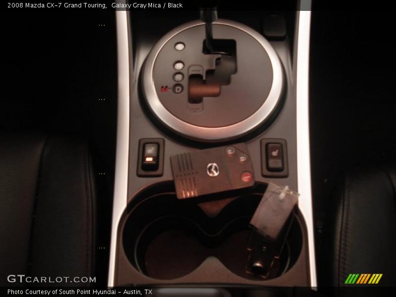 Galaxy Gray Mica / Black 2008 Mazda CX-7 Grand Touring