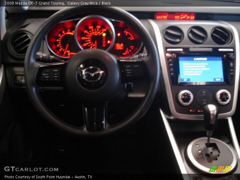 Galaxy Gray Mica / Black 2008 Mazda CX-7 Grand Touring