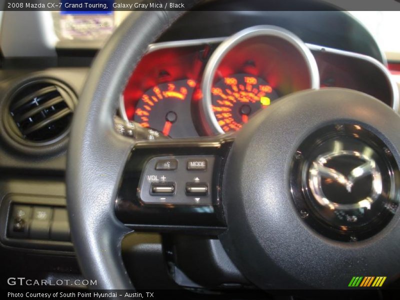 Galaxy Gray Mica / Black 2008 Mazda CX-7 Grand Touring