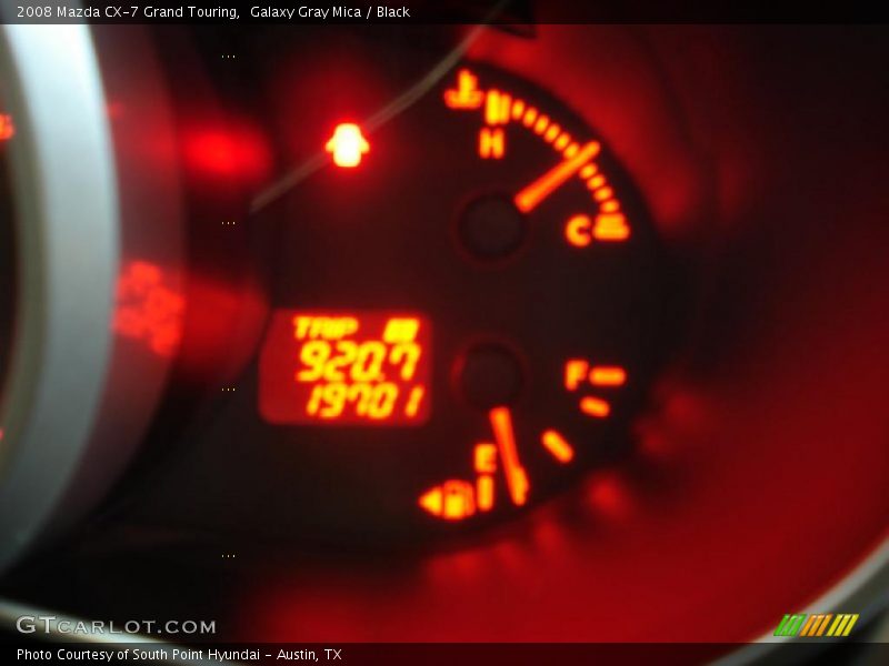 Galaxy Gray Mica / Black 2008 Mazda CX-7 Grand Touring