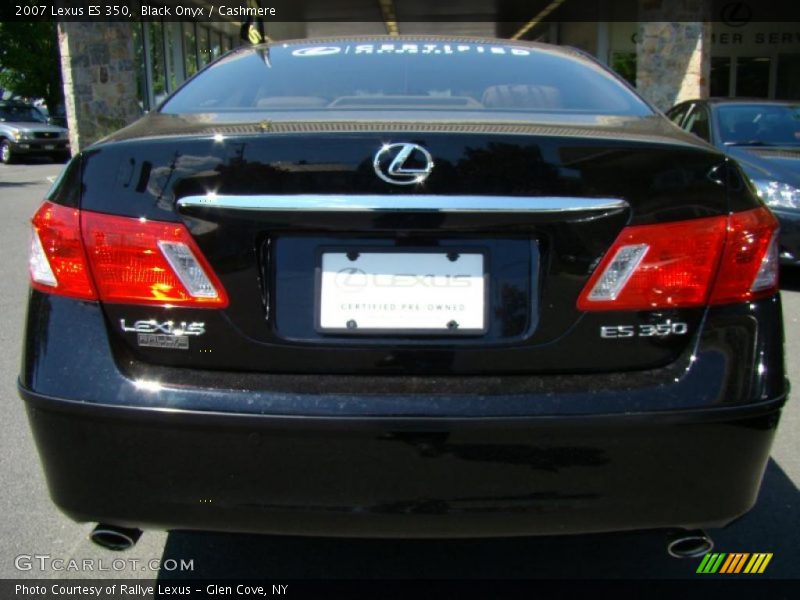 Black Onyx / Cashmere 2007 Lexus ES 350