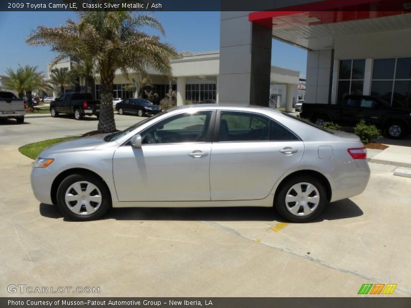 Classic Silver Metallic / Ash 2009 Toyota Camry LE