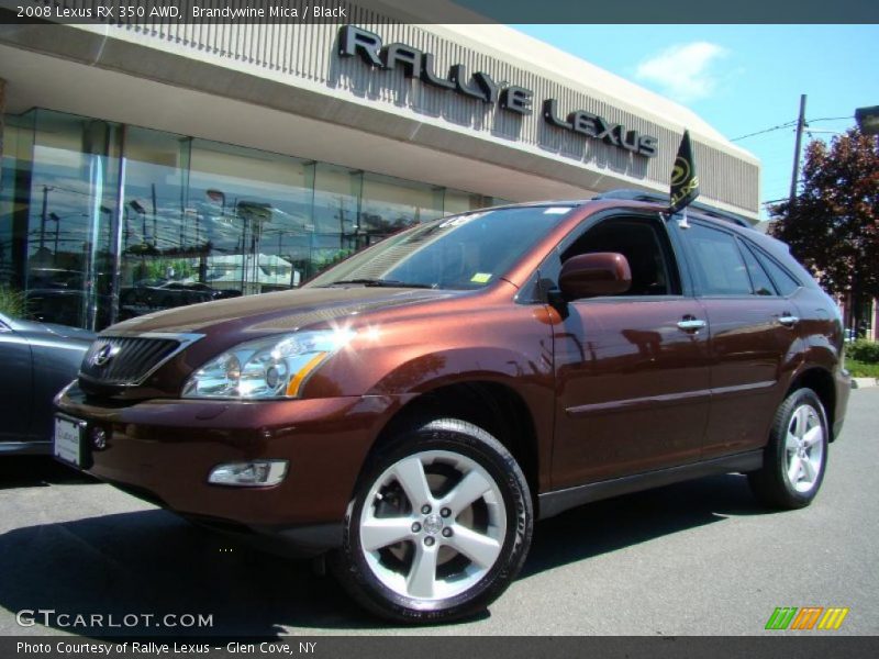 Brandywine Mica / Black 2008 Lexus RX 350 AWD