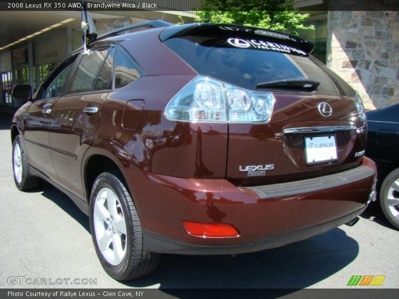 Brandywine Mica / Black 2008 Lexus RX 350 AWD
