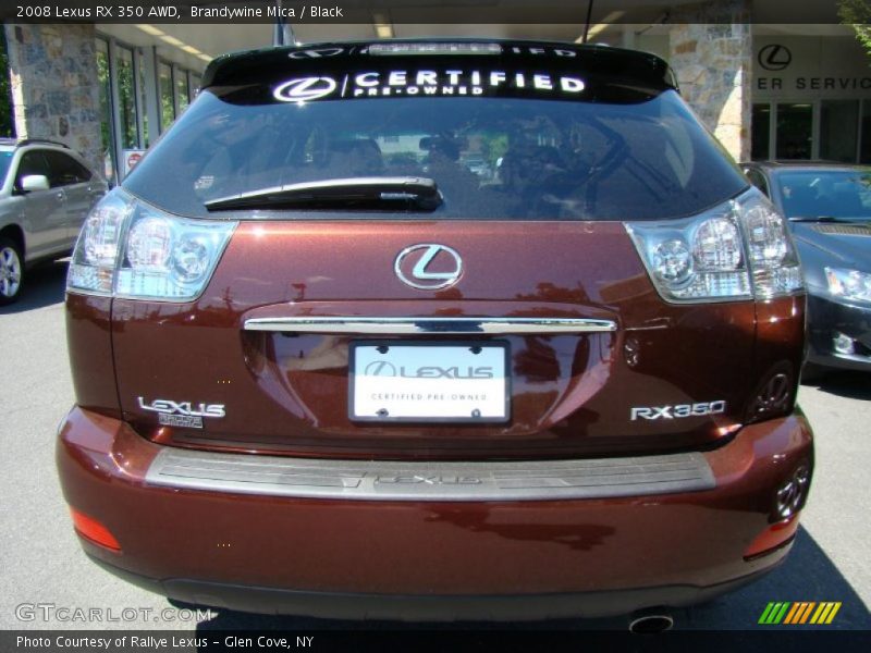 Brandywine Mica / Black 2008 Lexus RX 350 AWD