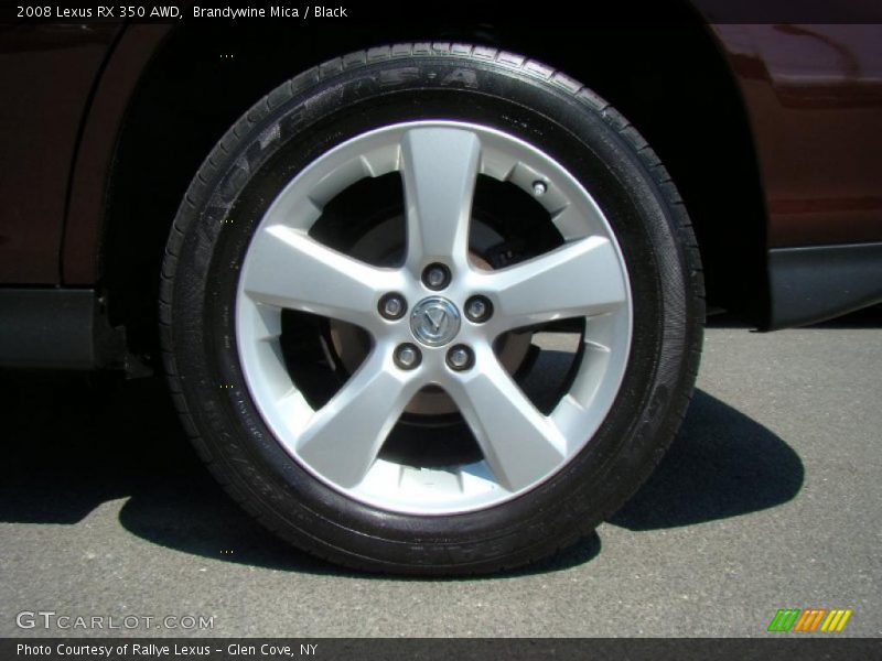 Brandywine Mica / Black 2008 Lexus RX 350 AWD