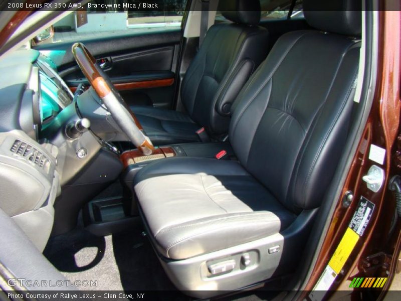 Brandywine Mica / Black 2008 Lexus RX 350 AWD