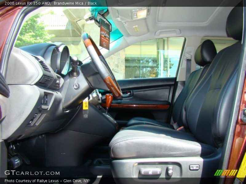 Brandywine Mica / Black 2008 Lexus RX 350 AWD