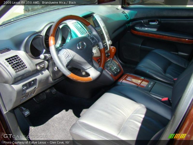 Brandywine Mica / Black 2008 Lexus RX 350 AWD