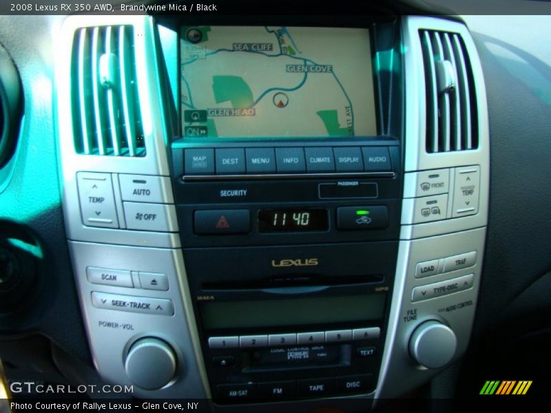 Brandywine Mica / Black 2008 Lexus RX 350 AWD