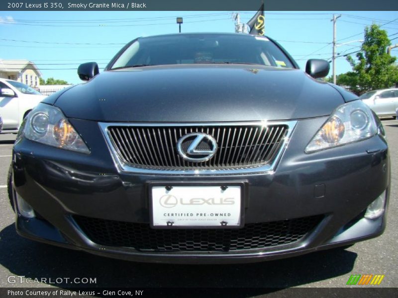 Smoky Granite Mica / Black 2007 Lexus IS 350