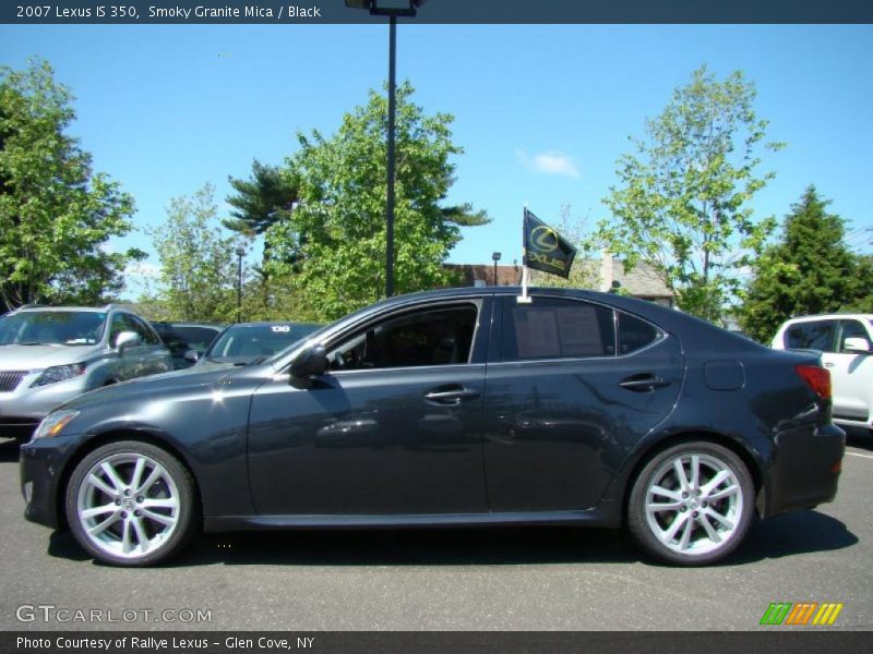 Smoky Granite Mica / Black 2007 Lexus IS 350