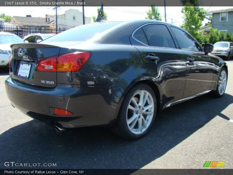 Smoky Granite Mica / Black 2007 Lexus IS 350