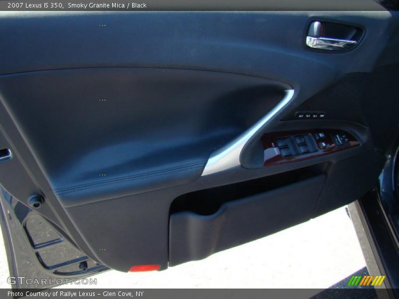 Smoky Granite Mica / Black 2007 Lexus IS 350