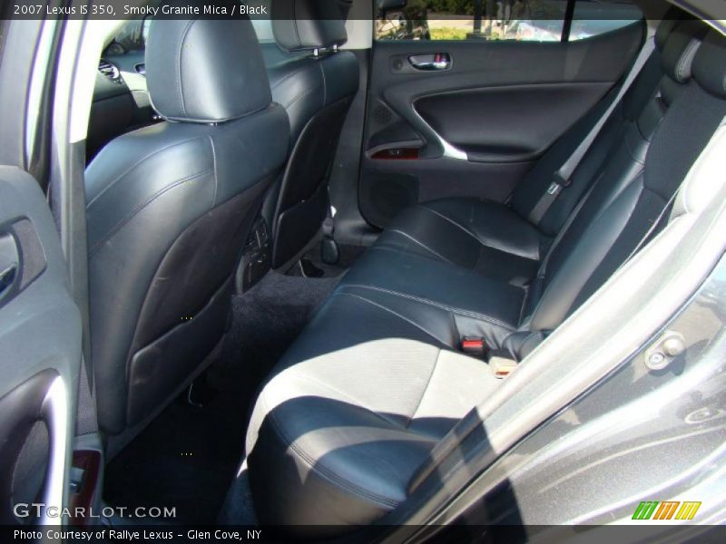 Smoky Granite Mica / Black 2007 Lexus IS 350
